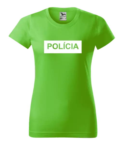 Dámske tričko Polícia