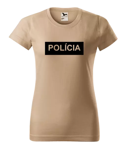 Dámske tričko Polícia