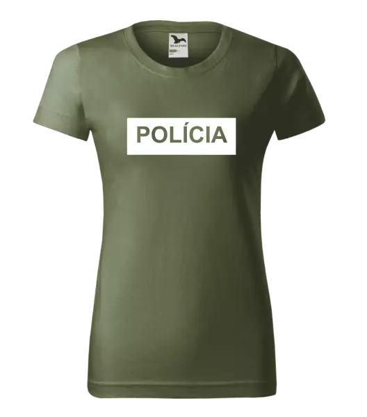 Dámske tričko Polícia