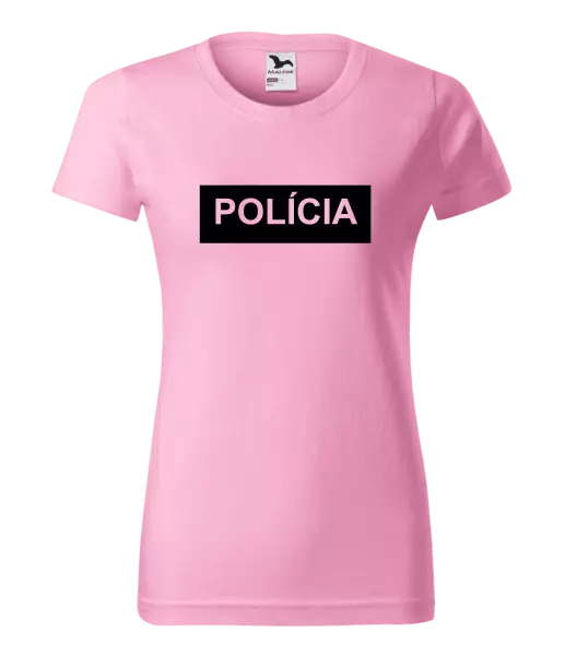 Dámske tričko Polícia