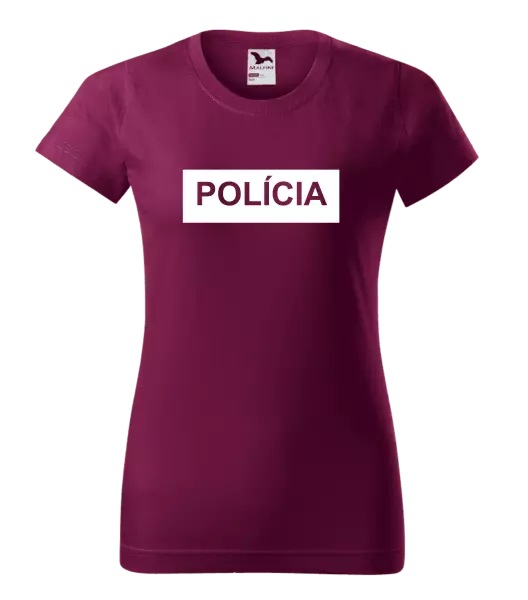 Dámske tričko Polícia