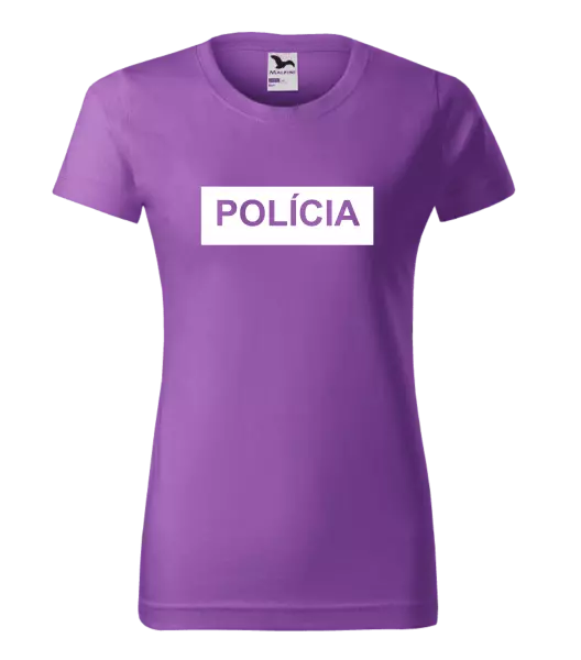 Dámske tričko Polícia