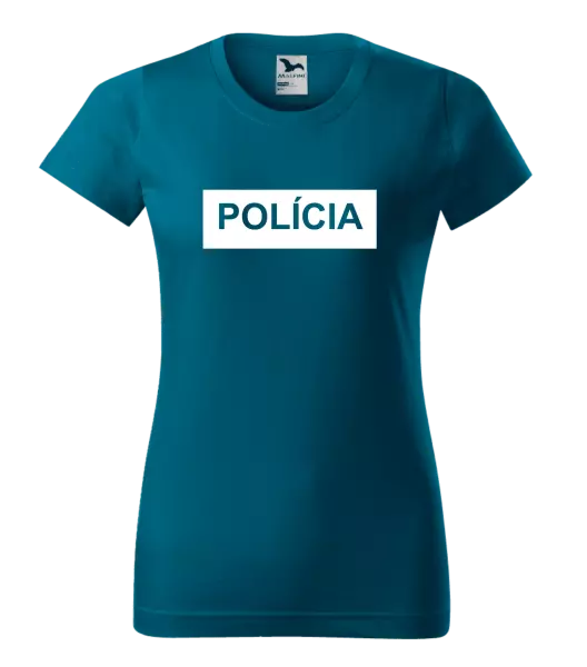 Dámske tričko Polícia