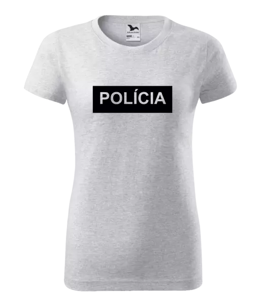 Dámske tričko Polícia