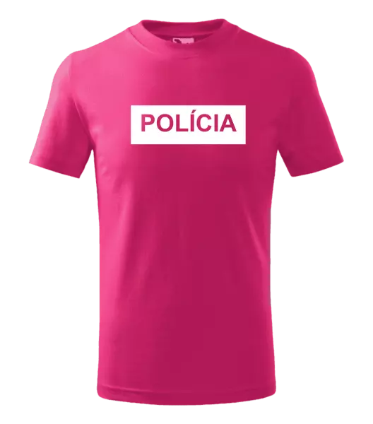 Detské tričko Polícia