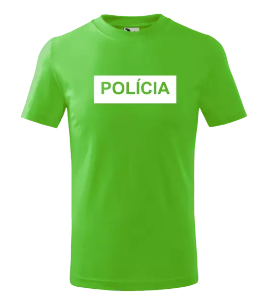 Detské tričko Polícia