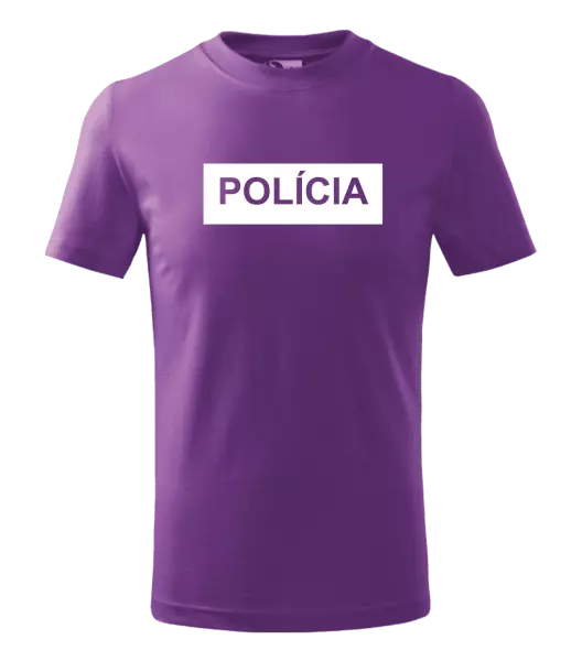 Detské tričko Polícia