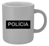 Hrnček metalický Polícia