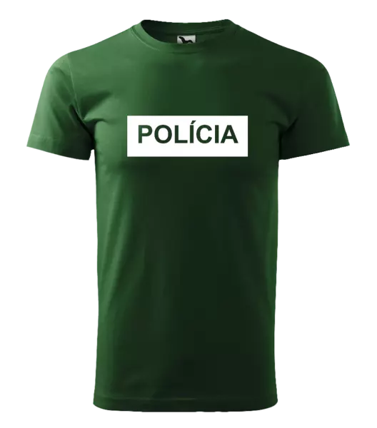 Pánske tričko Polícia