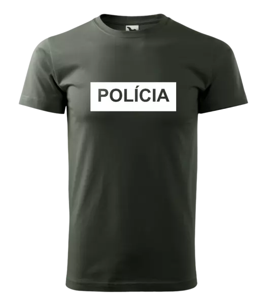 Pánske tričko Polícia