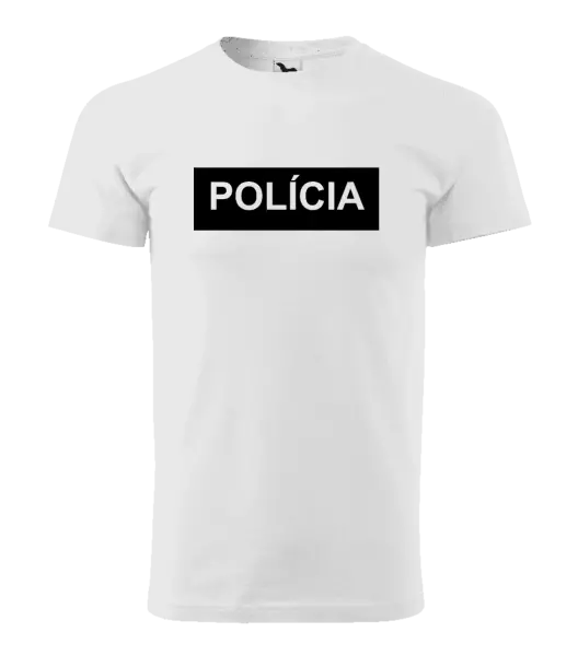 Pánske tričko Polícia