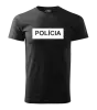 Pánske tričko Polícia
