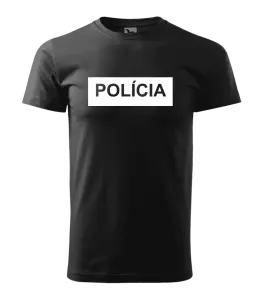 Pánske tričko Polícia