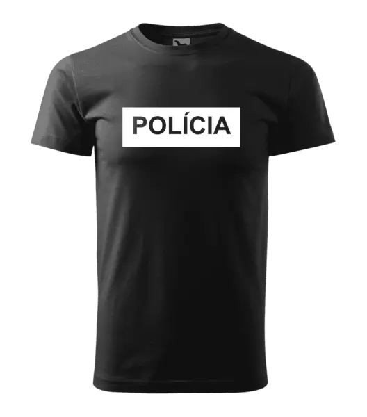 Pánske tričko Polícia