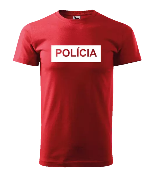 Pánske tričko Polícia
