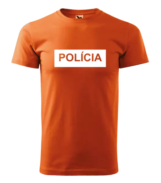 Pánske tričko Polícia