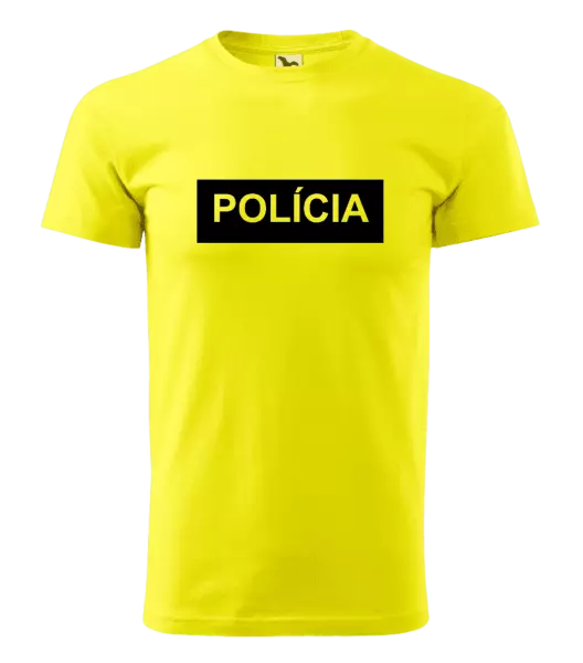 Pánske tričko Polícia