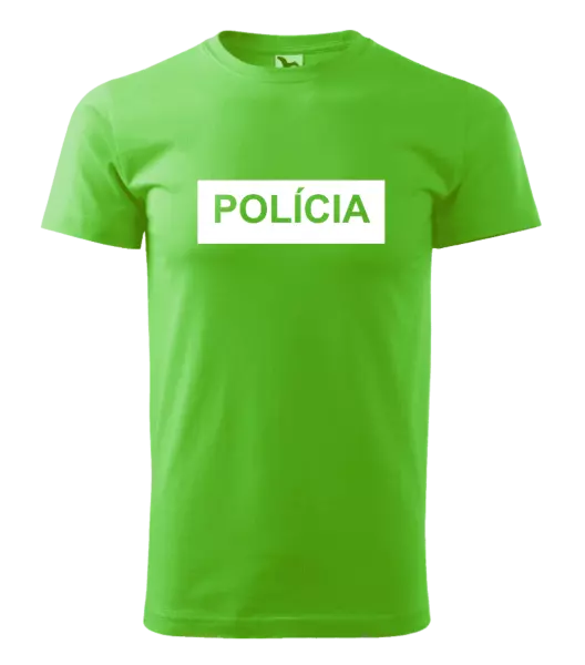 Pánske tričko Polícia