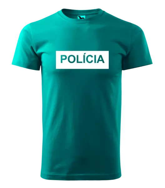 Pánske tričko Polícia