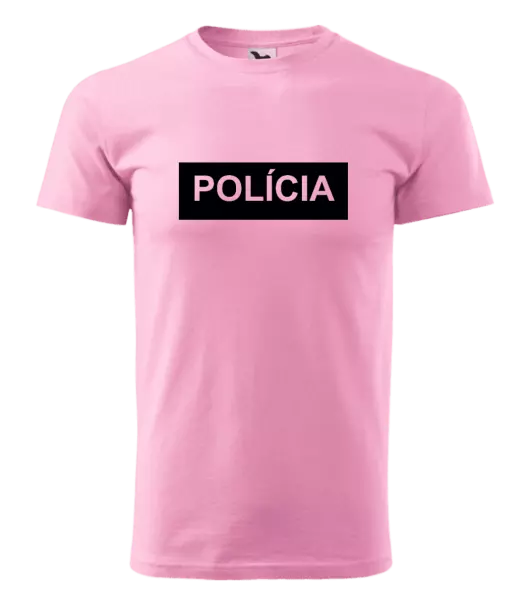 Pánske tričko Polícia