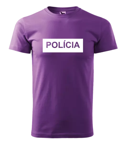 Pánske tričko Polícia