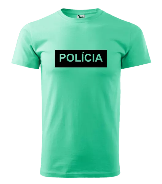 Pánske tričko Polícia
