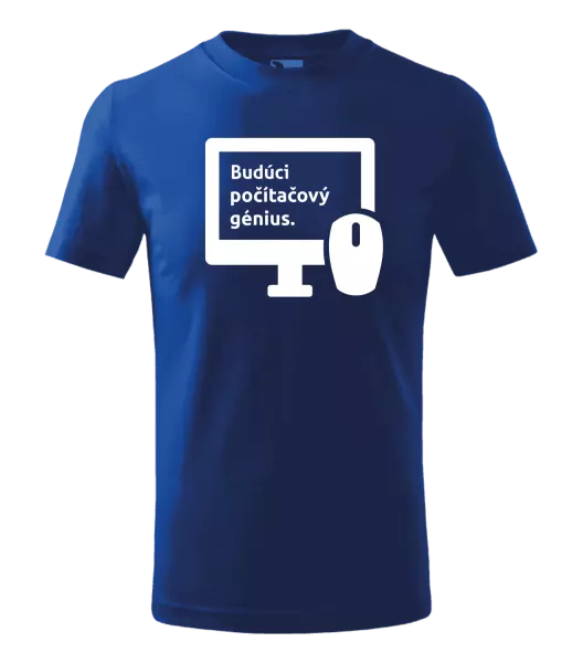 Detské tričko Budoucí počítačový génius - kopie