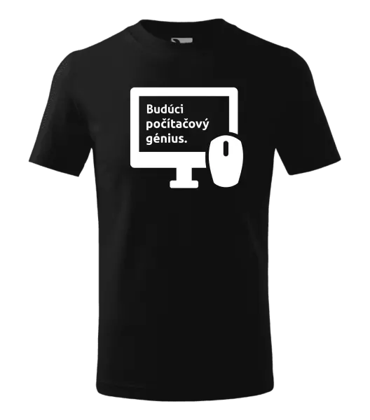 Detské tričko Budoucí počítačový génius - kopie