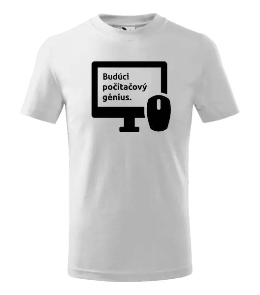 Detské tričko Budoucí počítačový génius - kopie