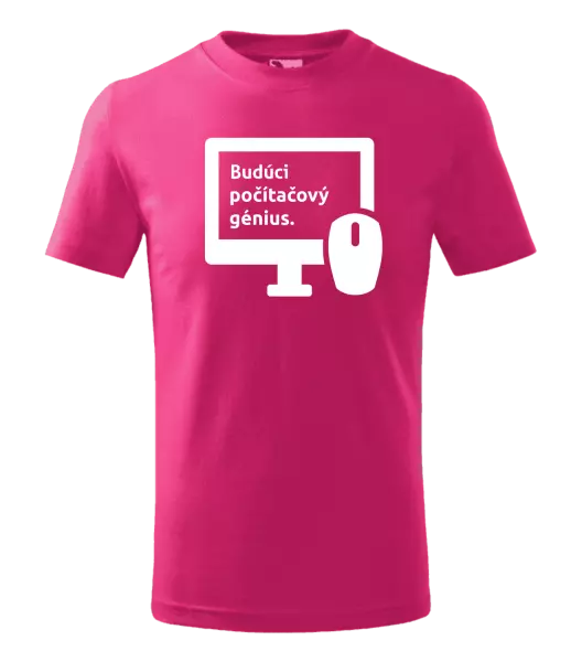 Detské tričko Budoucí počítačový génius - kopie