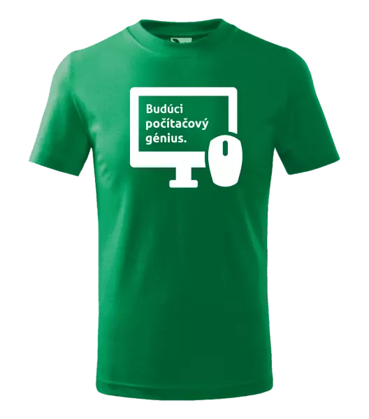 Detské tričko Budoucí počítačový génius - kopie