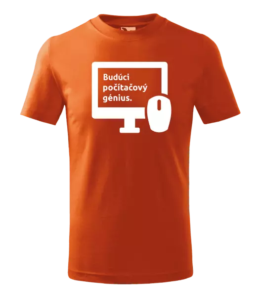 Detské tričko Budoucí počítačový génius - kopie