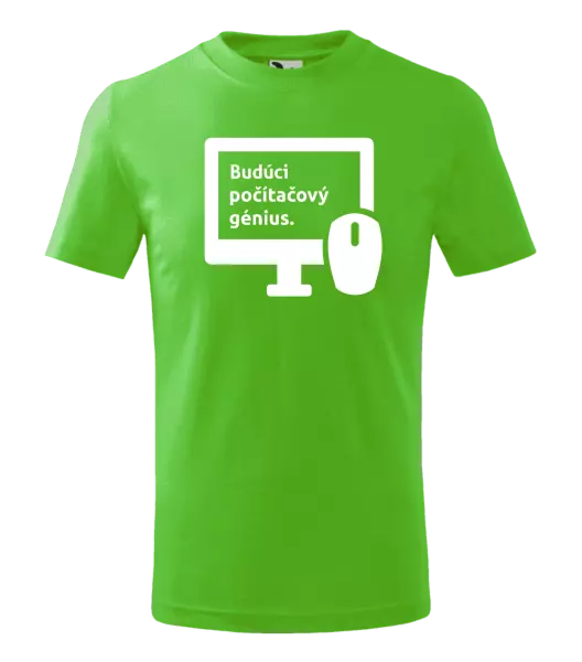 Detské tričko Budoucí počítačový génius - kopie