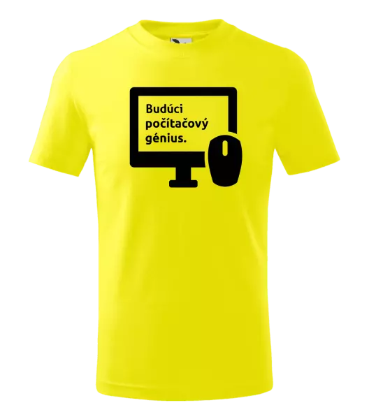 Detské tričko Budoucí počítačový génius - kopie