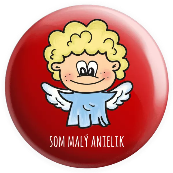 Placka Jsem malý andílek - kopie