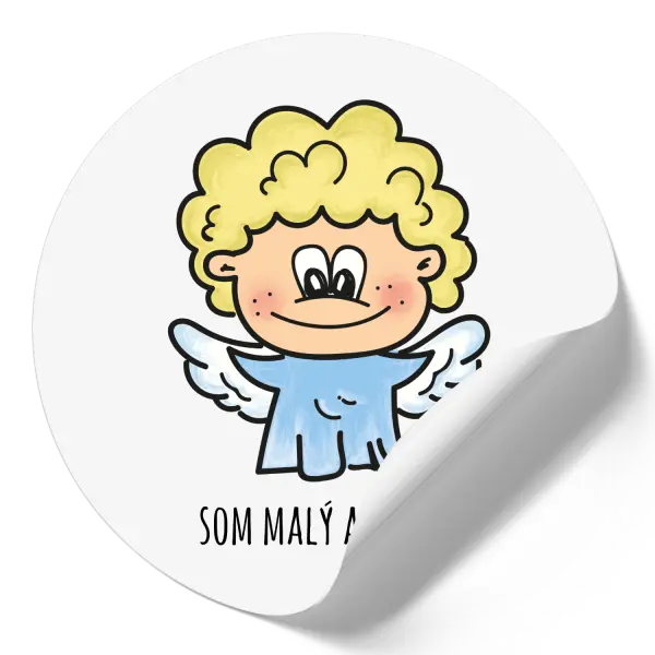 Samolepka Jsem malý andílek - kopie
