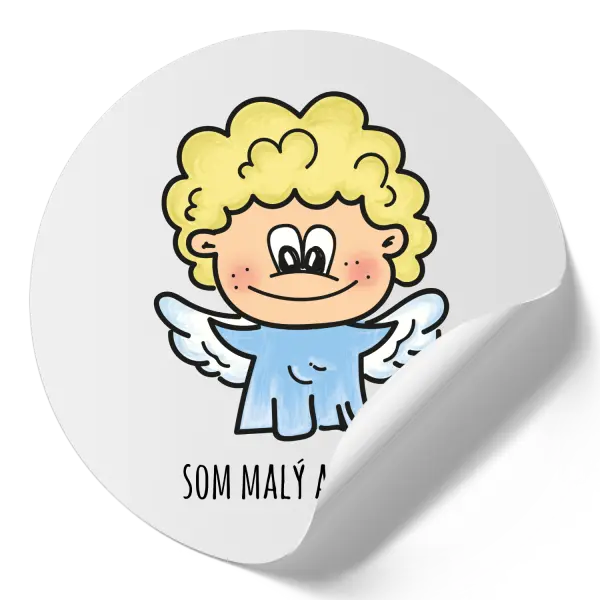 Samolepka Jsem malý andílek - kopie