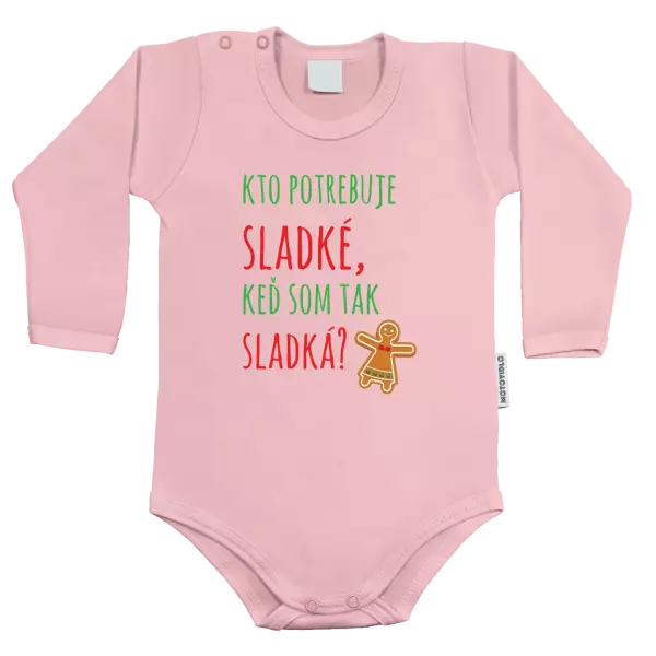 Detské body Kdo potřebuje cukroví, když jsem tak sladká! - kopie