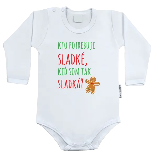 Detské body Kdo potřebuje cukroví, když jsem tak sladká! - kopie