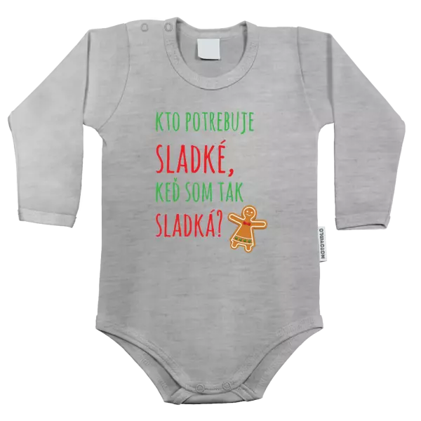 Detské body Kdo potřebuje cukroví, když jsem tak sladká! - kopie