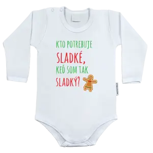 Detské body Kdo potřebuje cukroví, když jsem tak sladký! - kopie