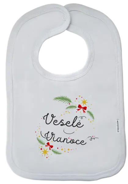 Detský podbradník Veselé Vánoce - kopie