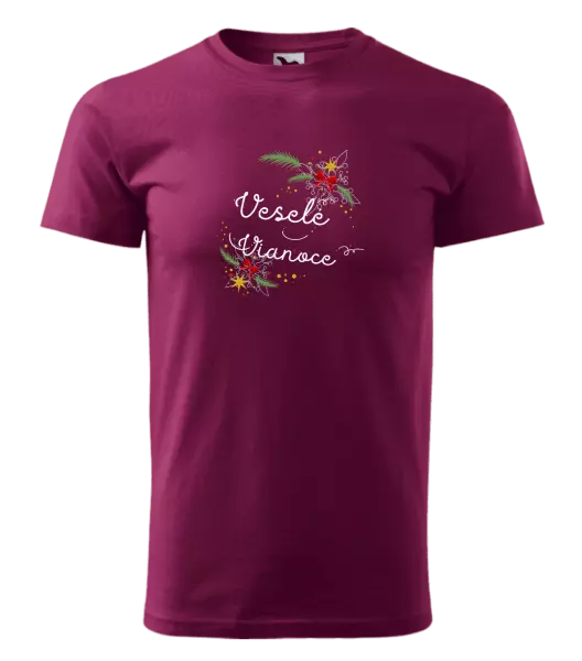 Pánske vianočné tričko Veselé Vánoce - kopie