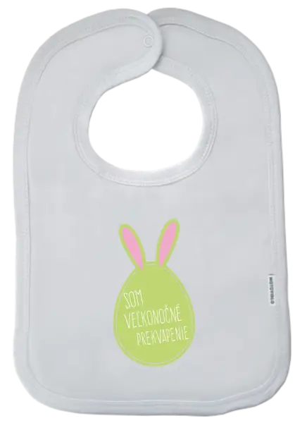 Detský podbradník Jsem velikonoční překvapení - kopie