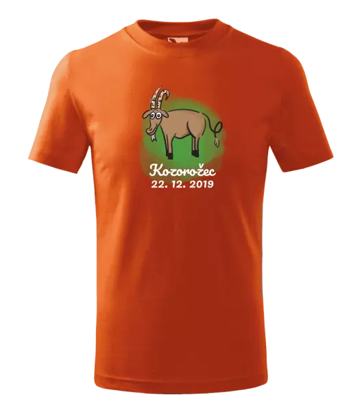 Detské tričko Kozorožec
