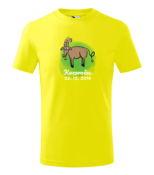 Detské tričko Kozorožec