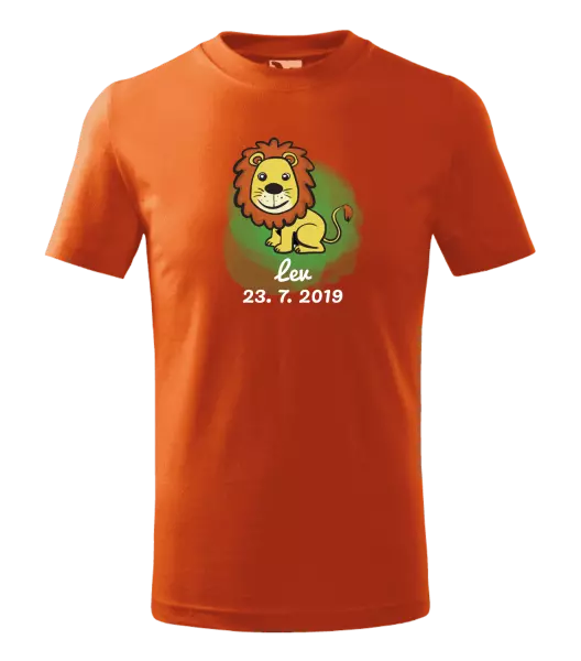 Detské tričko Lev - kopie