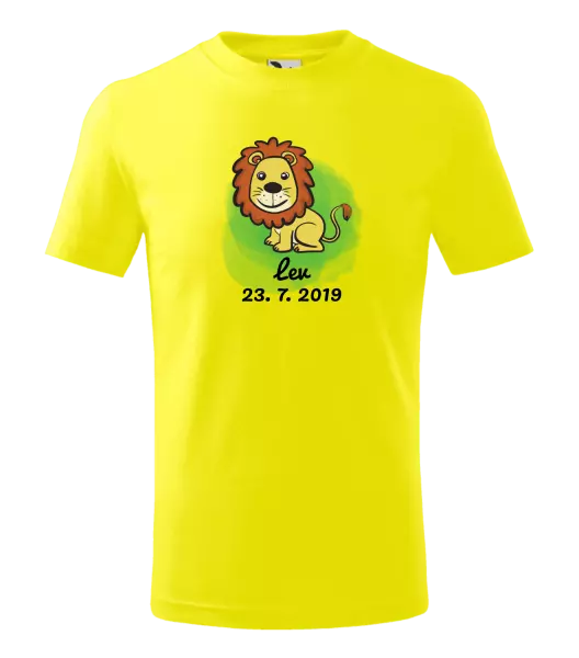 Detské tričko Lev - kopie