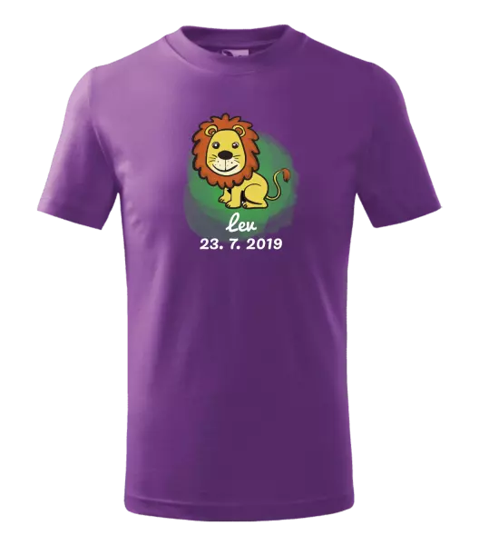 Detské tričko Lev - kopie