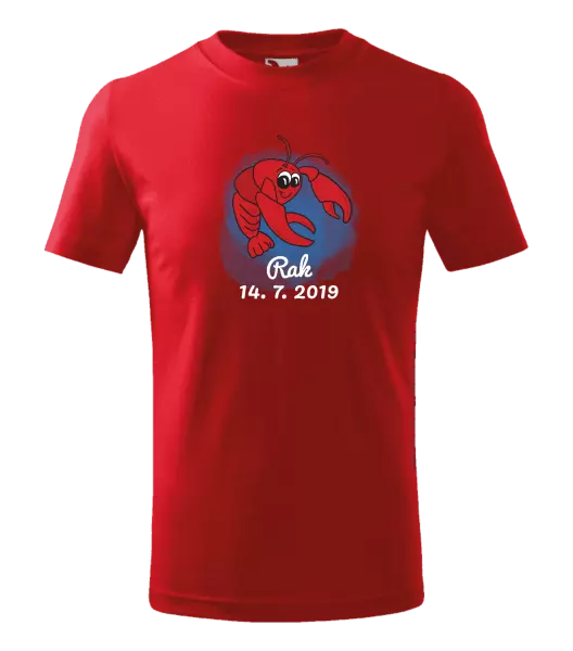 Detské tričko Rak